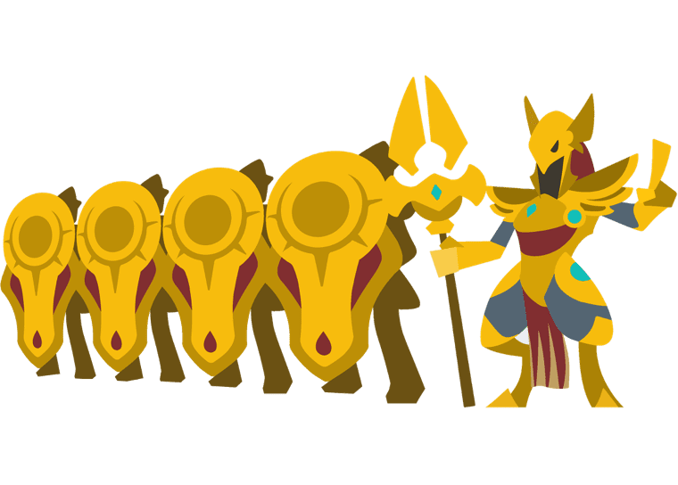 azir with soldiers